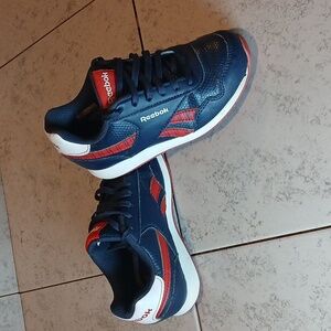 Reebok Navy and Red Sneakers